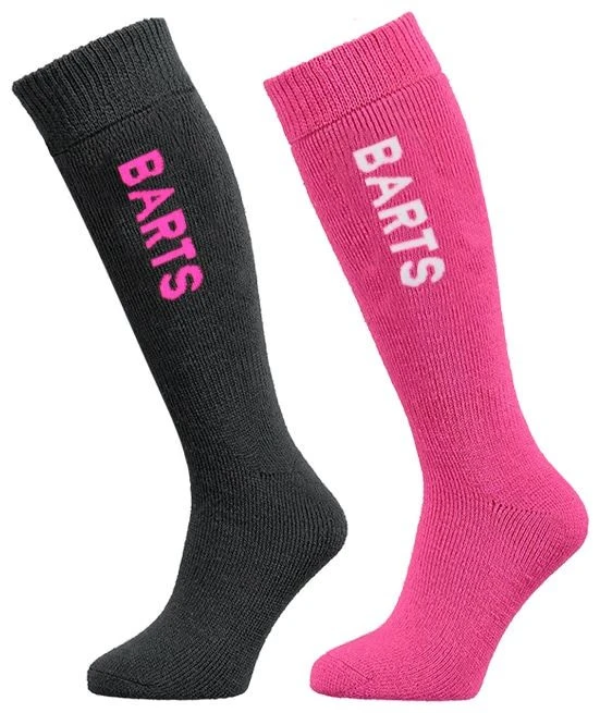 Barts Basic Sock 2 Pack Kids Barts Basic Sock 2 Pack Kids -Skischoenen Winkel barts basic sock 2 pack kids anthracite fuchsia 1 1