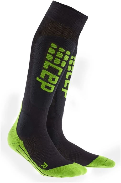 CEP Ski Ultralight Socks CEP Ski Ultralight Socks -Skischoenen Winkel cep ski ultralight socks black green 2 black green 0
