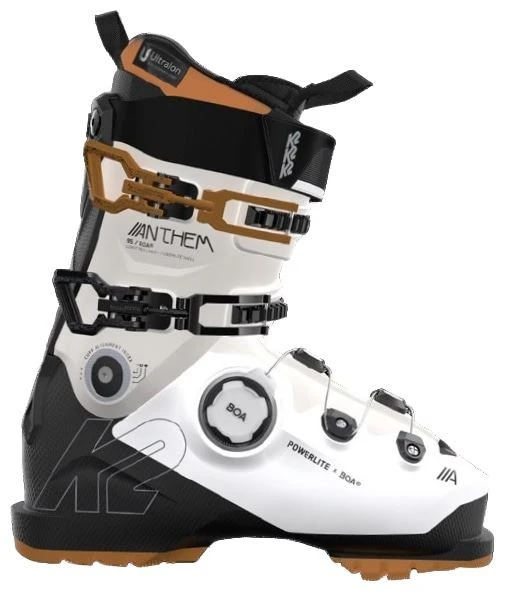 K2 Anthem 95 Boa K2 Anthem 95 Boa -Skischoenen Winkel k2 anthem 95 boa white black brown 0 1