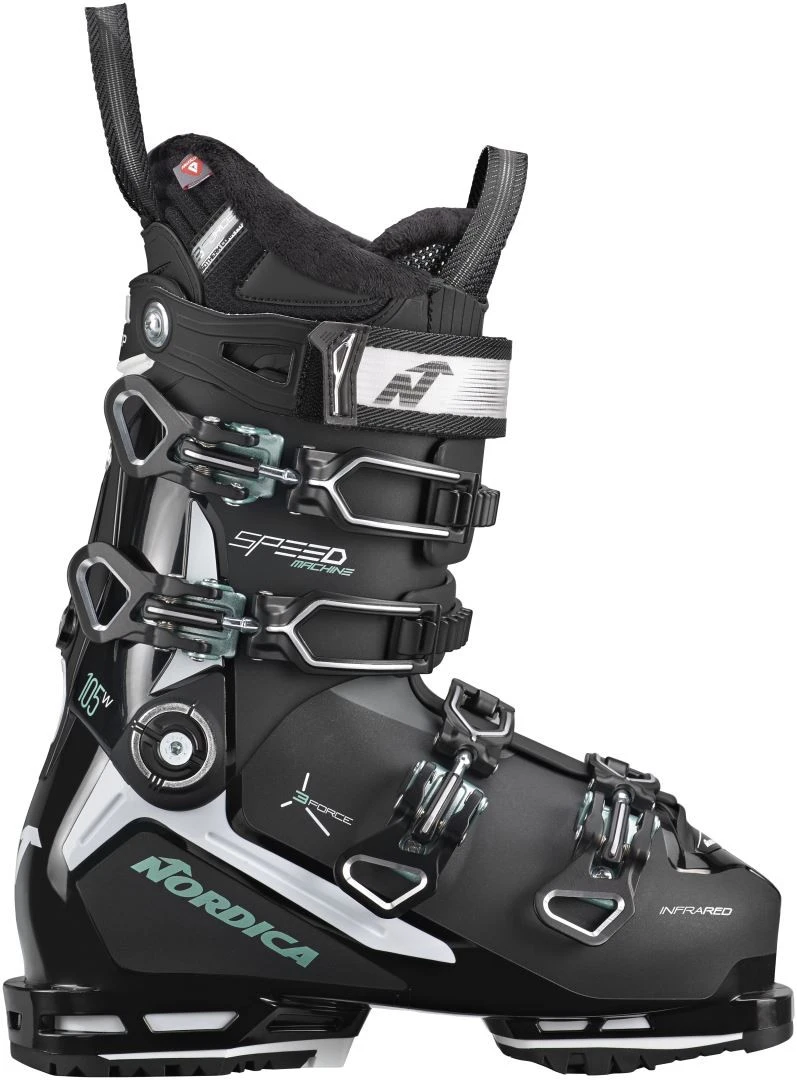 Nordica Speedmachine 3 105 W GW Nordica Speedmachine 3 105 W GW -Skischoenen Winkel nordica speedmachine 3 105 w gw black white green 22 35 eur black white green 0