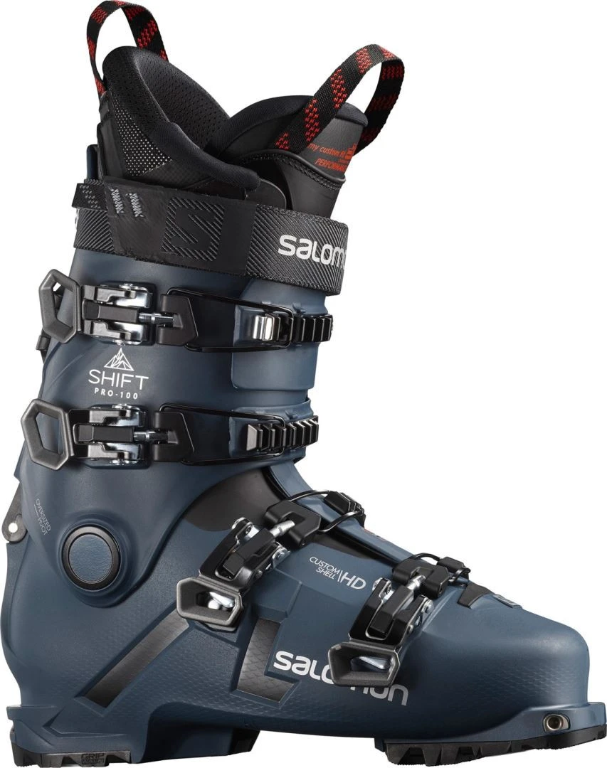 Salomon Shift Pro 100 AT Salomon Shift Pro 100 AT -Skischoenen Winkel salomon shift pro 100 at petrol blue black silver 24 24 5 38 38 5 eur petrol blue black silver 0